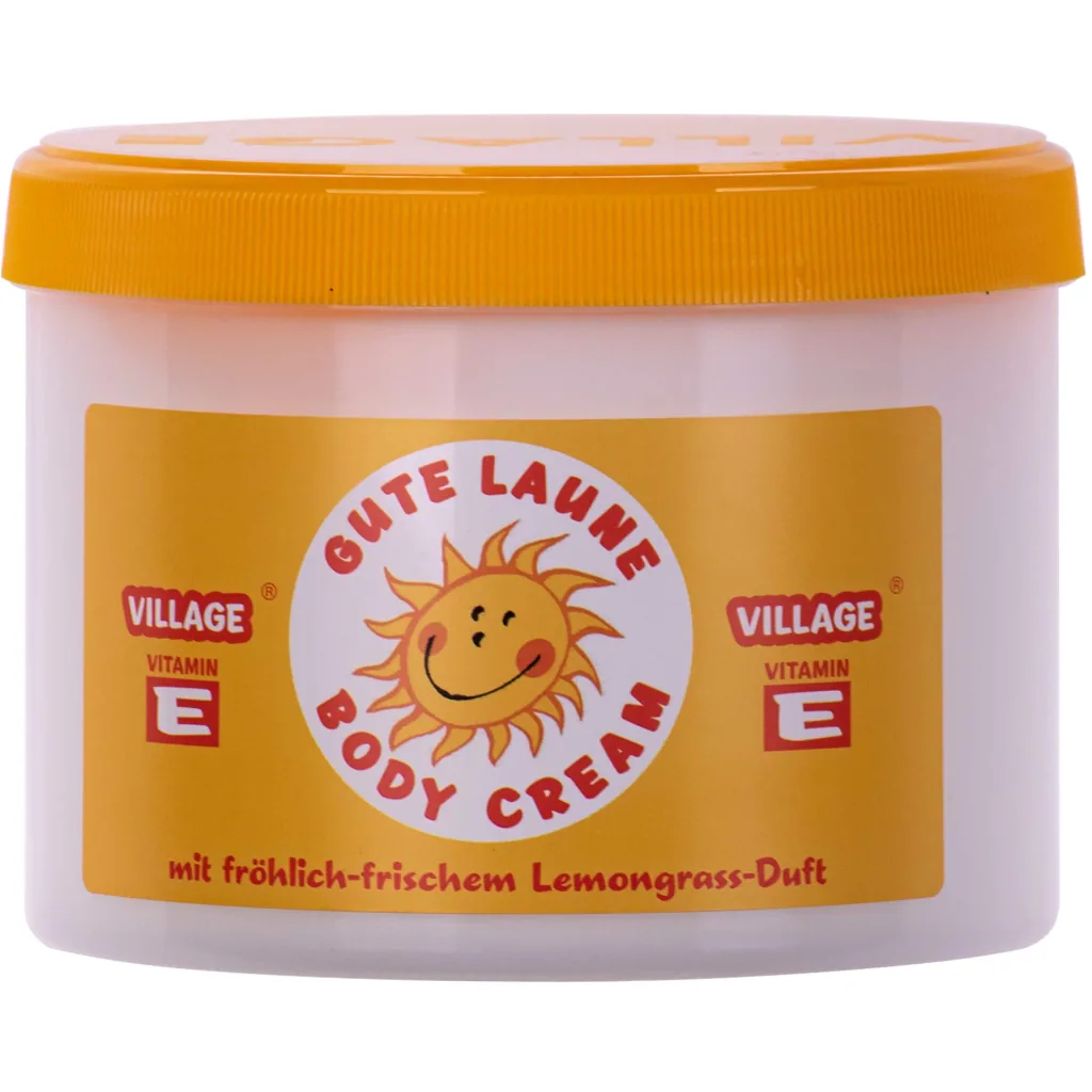 VILLAGE Vitamin E Bodycream Körperlotion 500 ml verschiedene Duftnoten