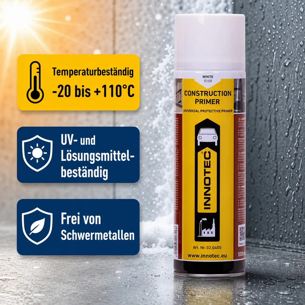 INNOTEC Construction Primer 500ml Grundierung weiß