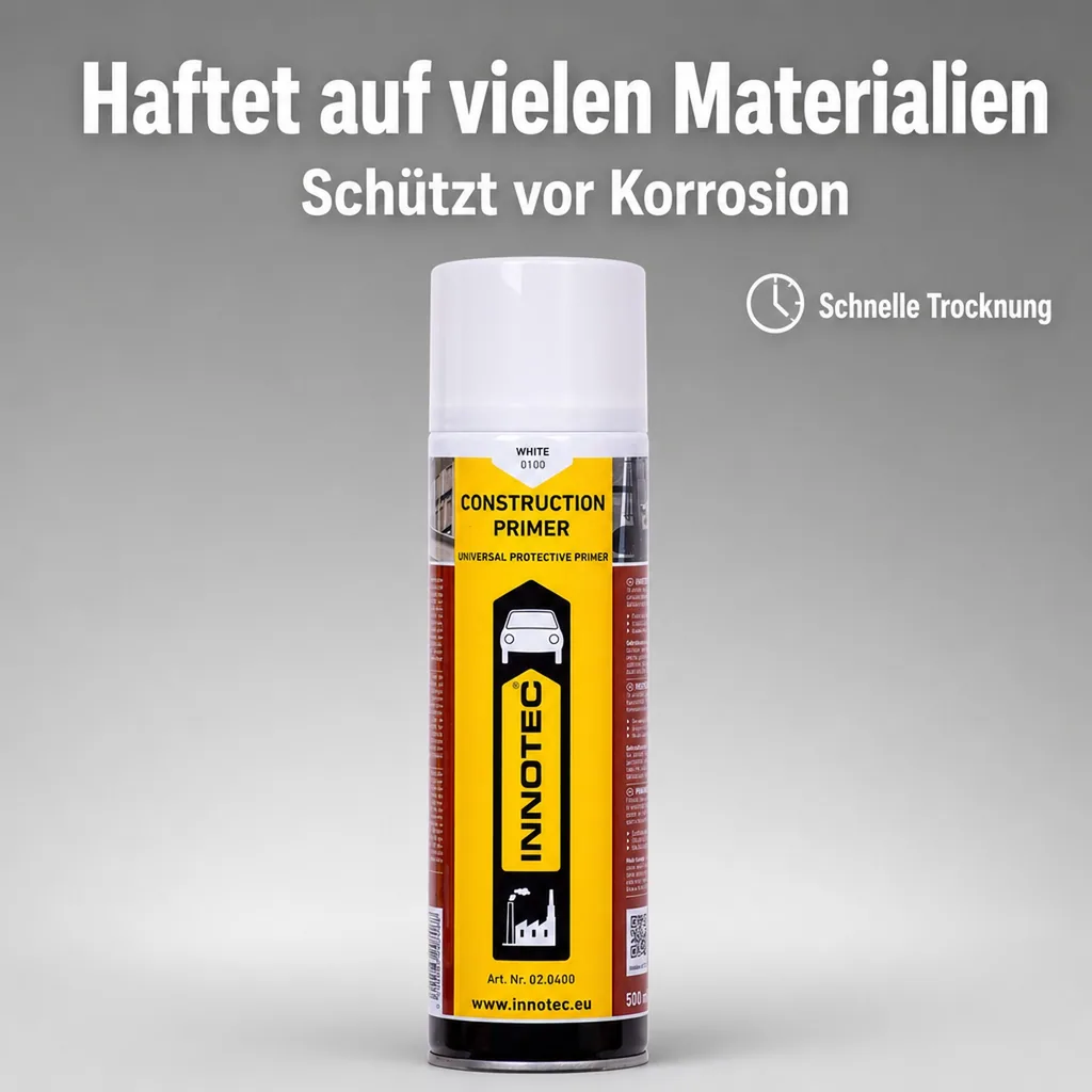 INNOTEC Construction Primer 500ml Grundierung weiß