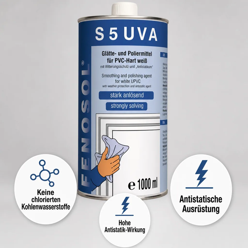 FENOPLAST Fenosol S 5 UVA Reiniger stark anlösend 1 Liter