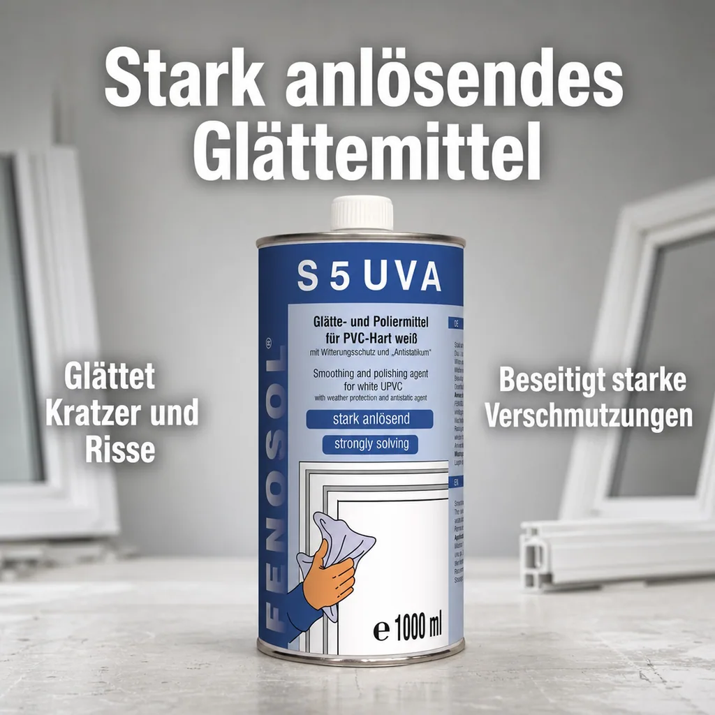FENOPLAST Fenosol S 5 UVA Reiniger stark anlösend 1 Liter
