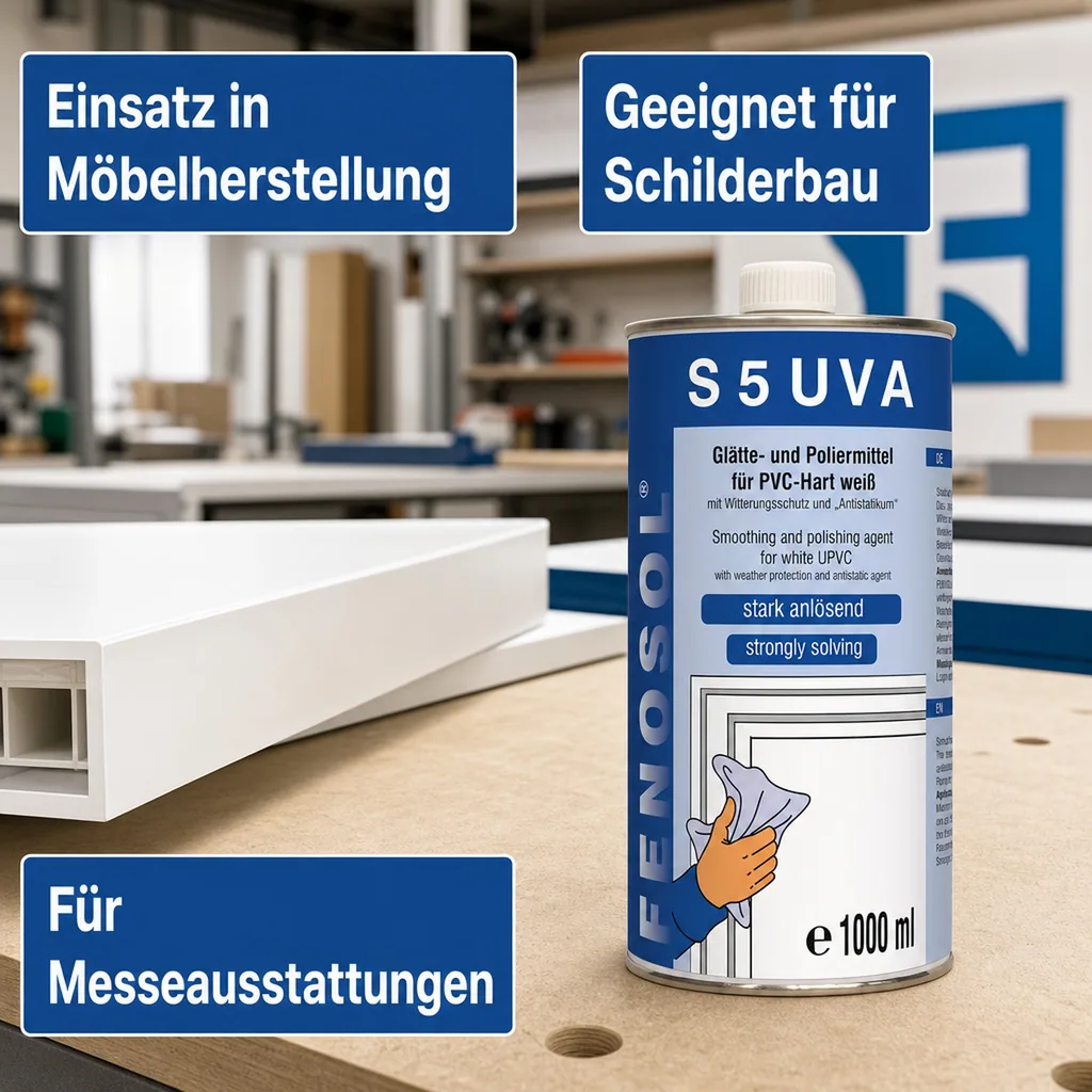 FENOPLAST Fenosol S 5 UVA Reiniger stark anlösend 1 Liter