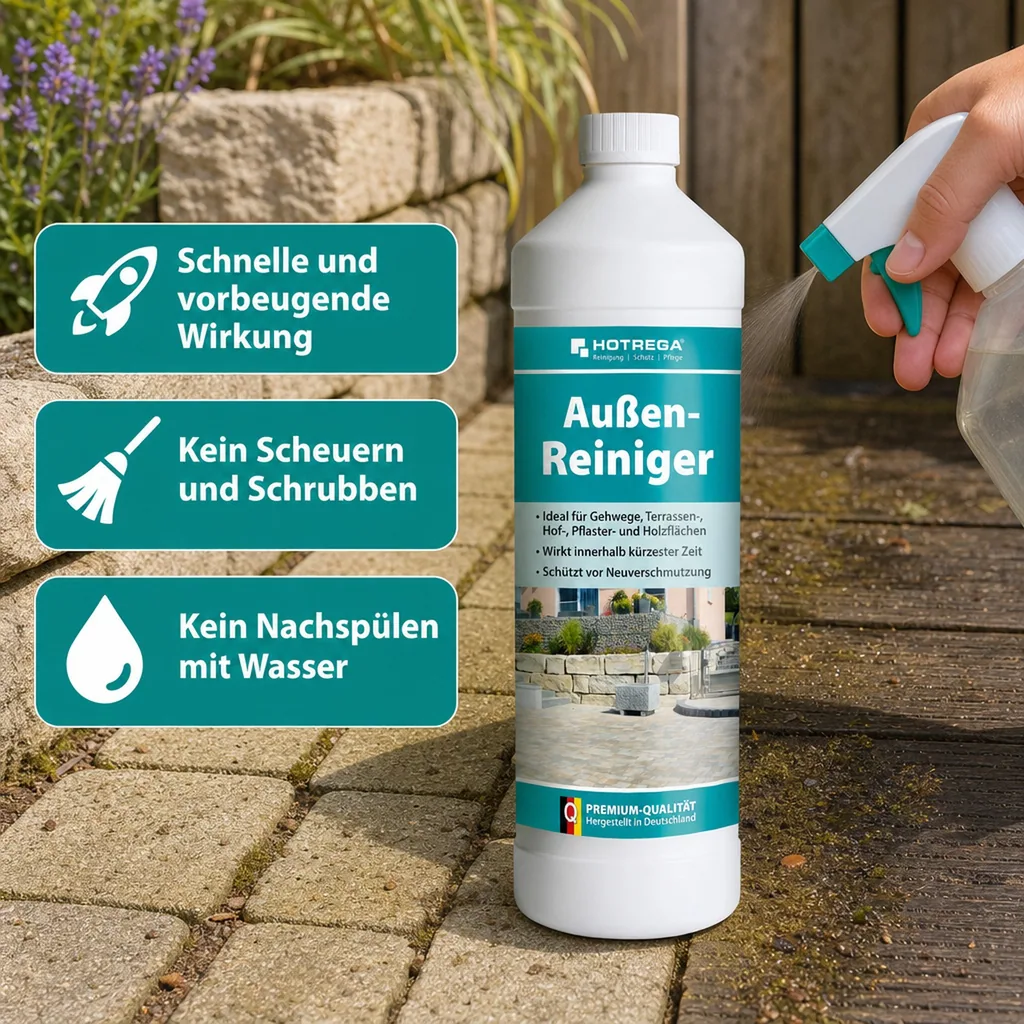 HOTREGA Außen-Reiniger 1 Liter Konzentrat