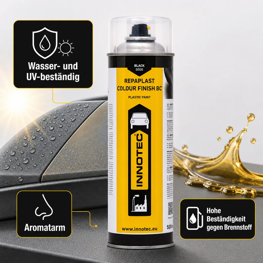 INNOTEC Repaplast Colour Finish BC 500ml schwarz