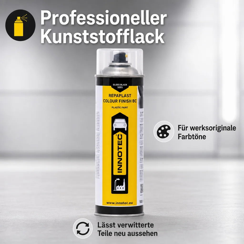 INNOTEC Repaplast Colour Finish BC 500ml black gloss