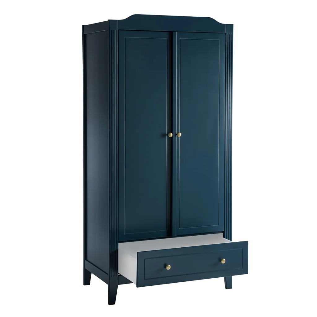 Maison Charlotte Kleiderschrank Opera 2 türig dunkelblau