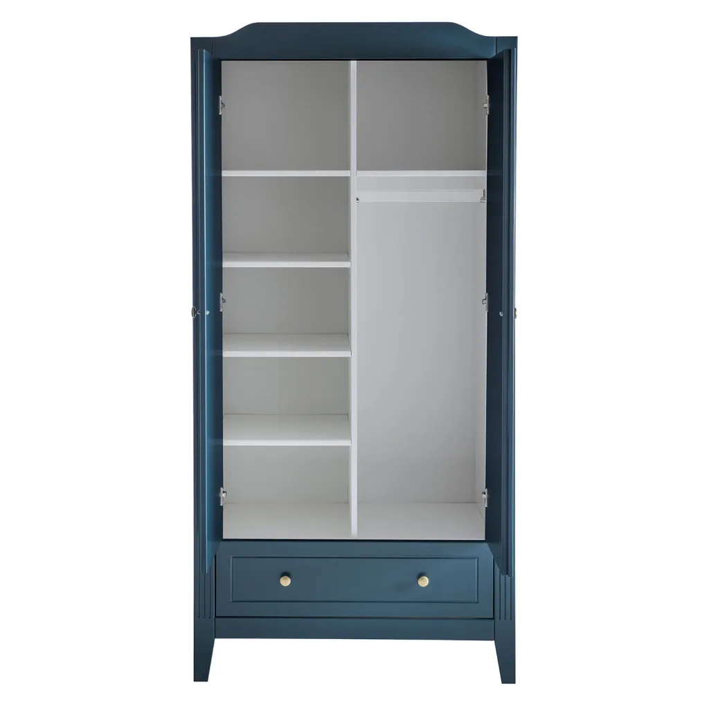 Maison Charlotte Kleiderschrank Opera 2 türig dunkelblau