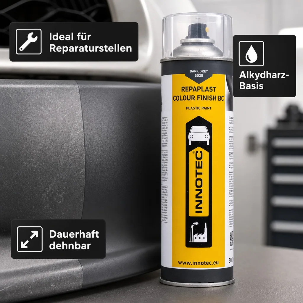 INNOTEC Repaplast Colour Finish BC 500ml dunkelgrau