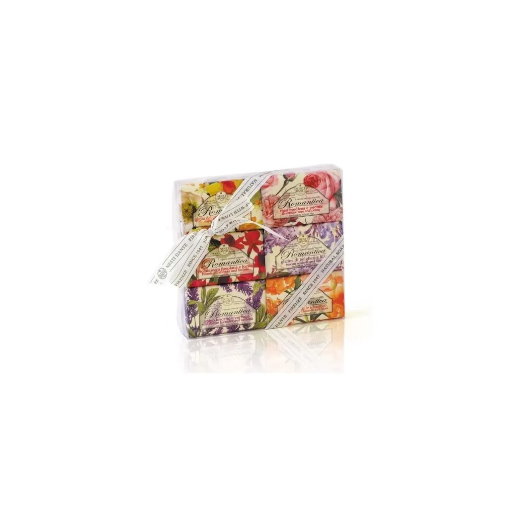 NESTI DANTE Romantica Soap SET 6 x 150 g