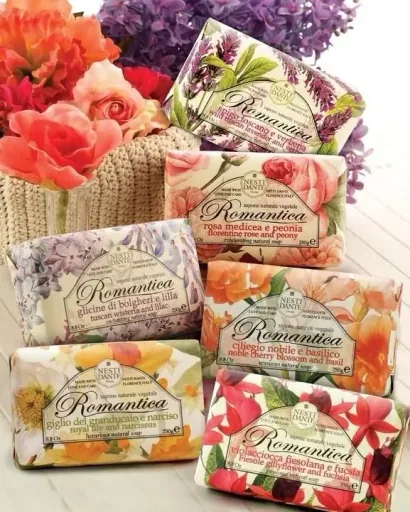 NESTI DANTE Romantica Soap SET 6 x 150 g