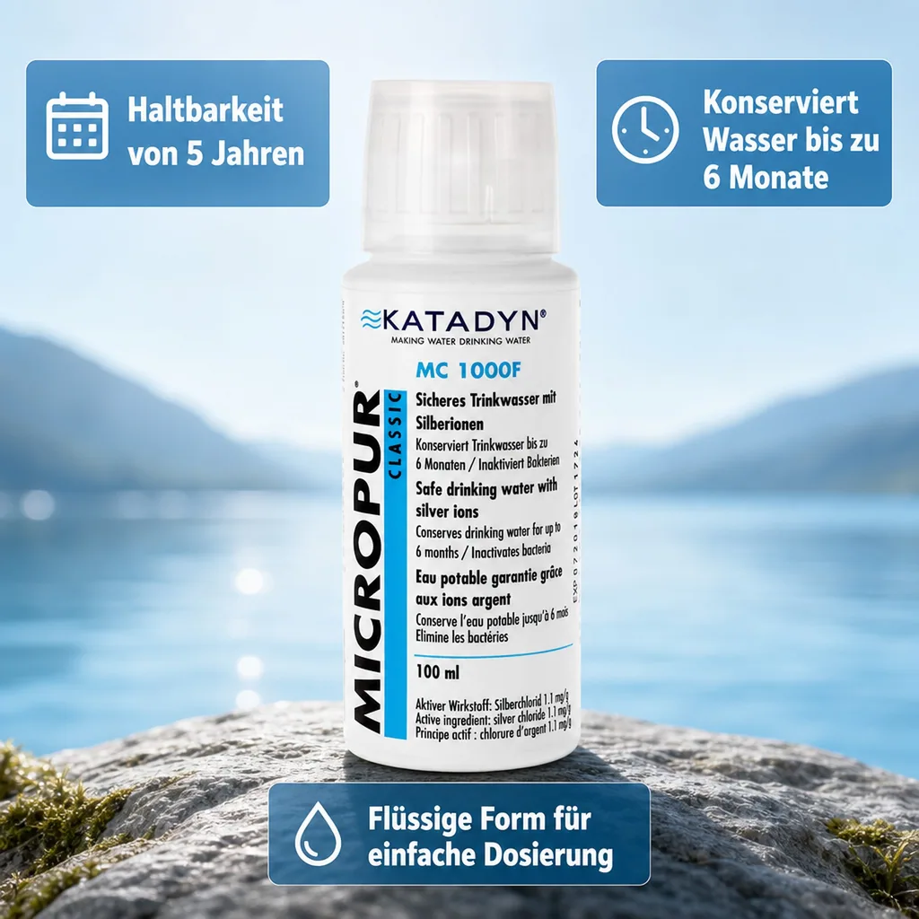 KATADYN Micropur Classic MC 1000F - 100ml flüssig