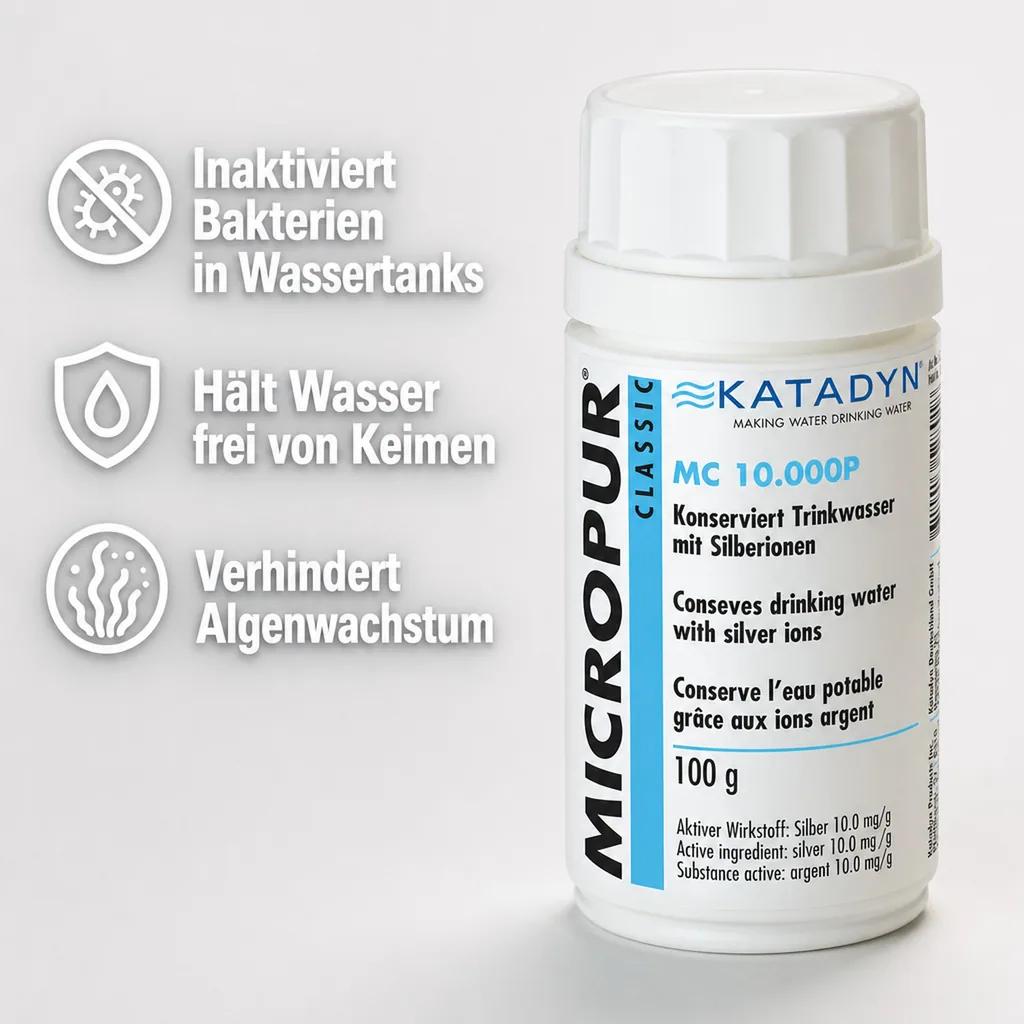 KATADYN Micropur Classic MC 10000P - 100g Pulver