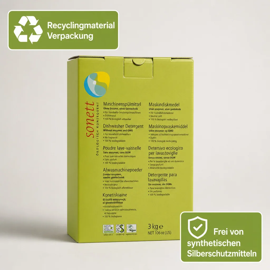 SONETT Maschinenspülmittel 3kg Pulverkonzentrat