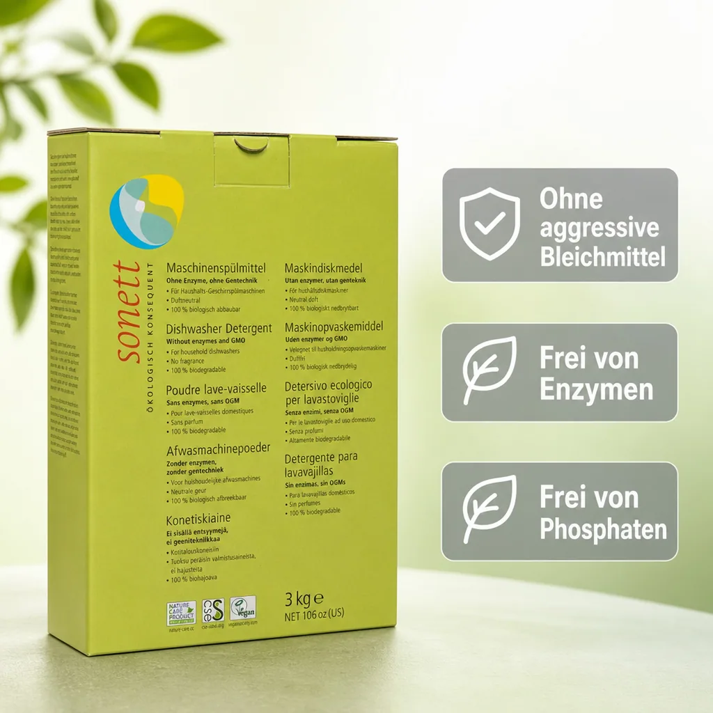SONETT Maschinenspülmittel 3kg Pulverkonzentrat