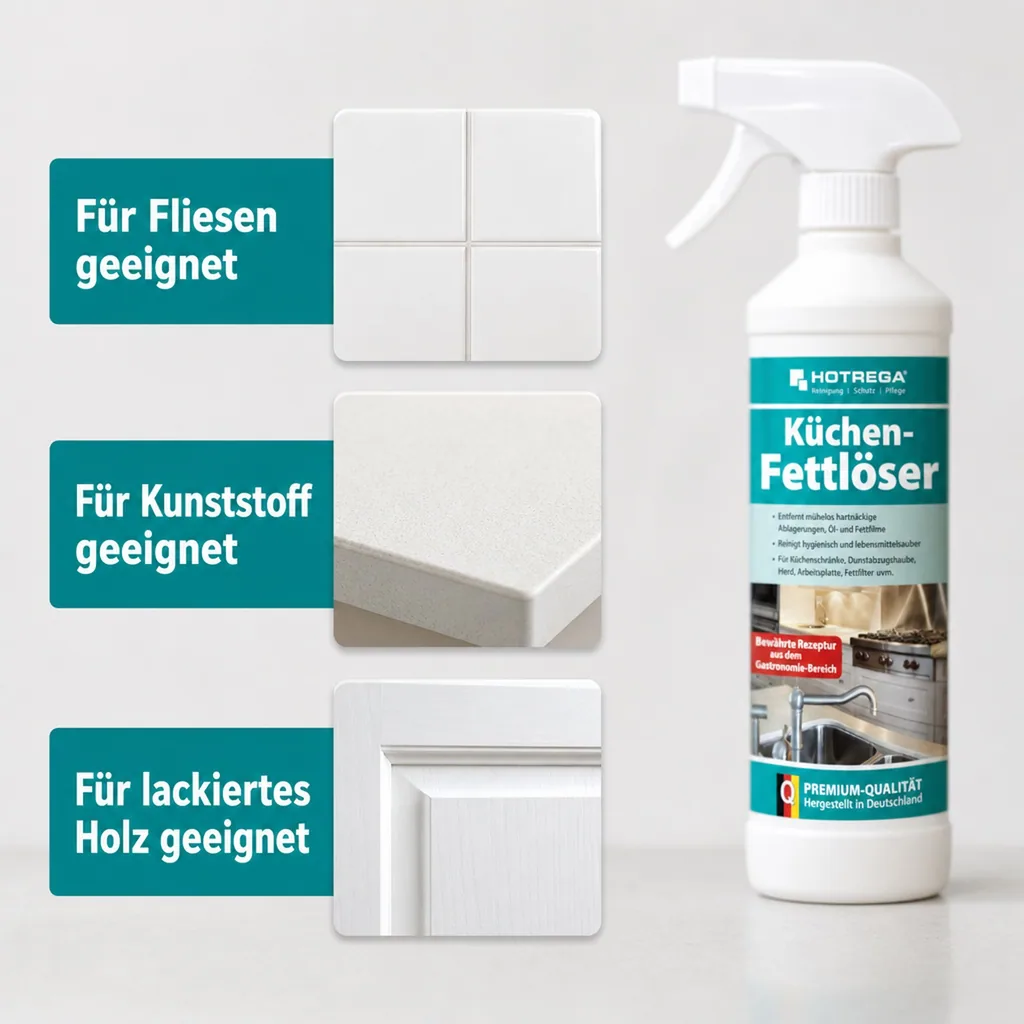 HOTREGA Küchen Fettlöser 500 ml gebrauchsfertig