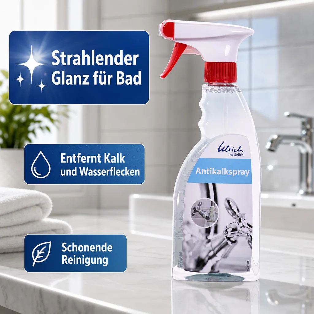 ULRICH natürlich Antikalkspray 500ml