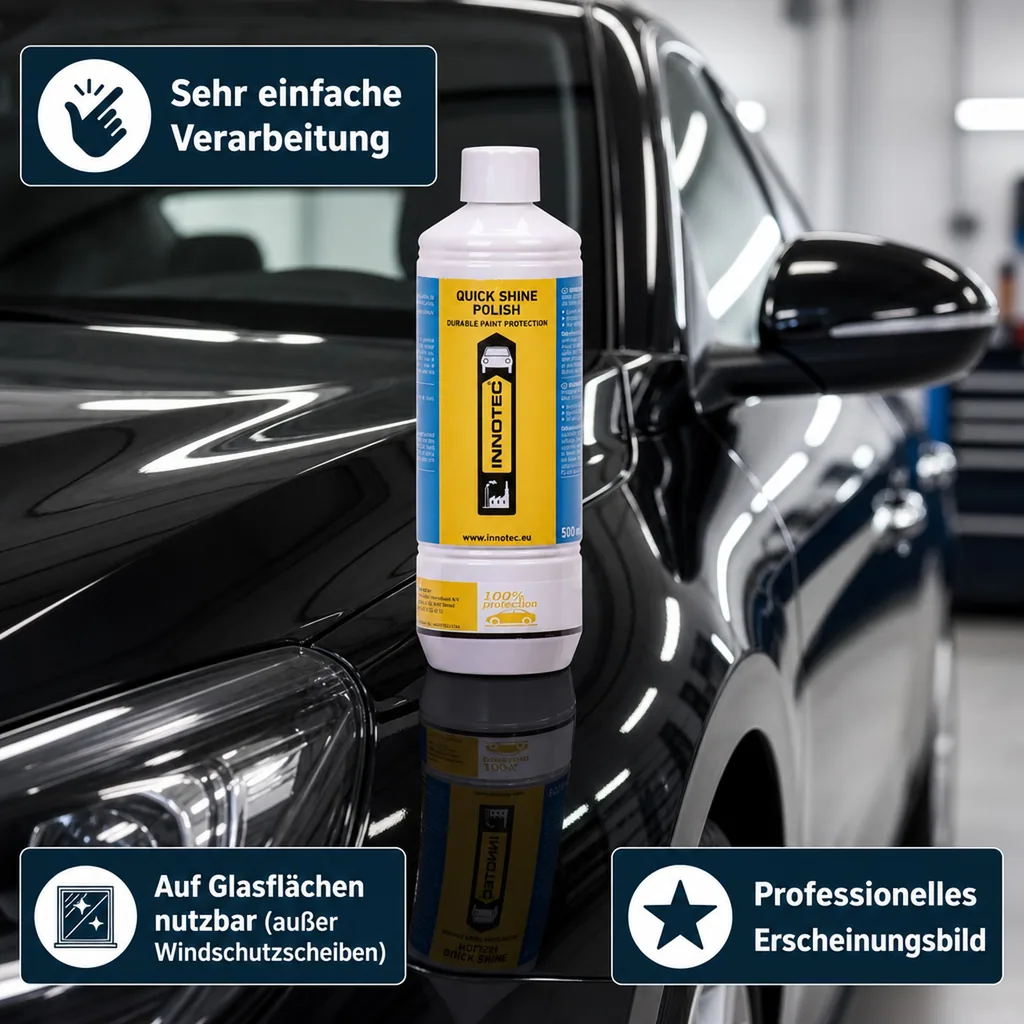 INNOTEC Quick Shine Polish Lackpolitur 500ml Hartversiegelung