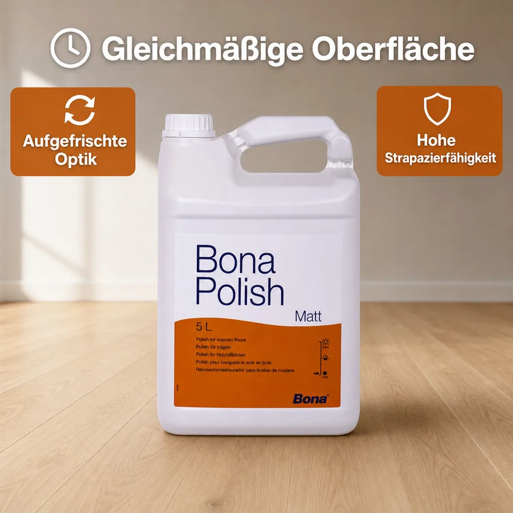 BONA Polish 5 Liter matt Parkettpflegemittel