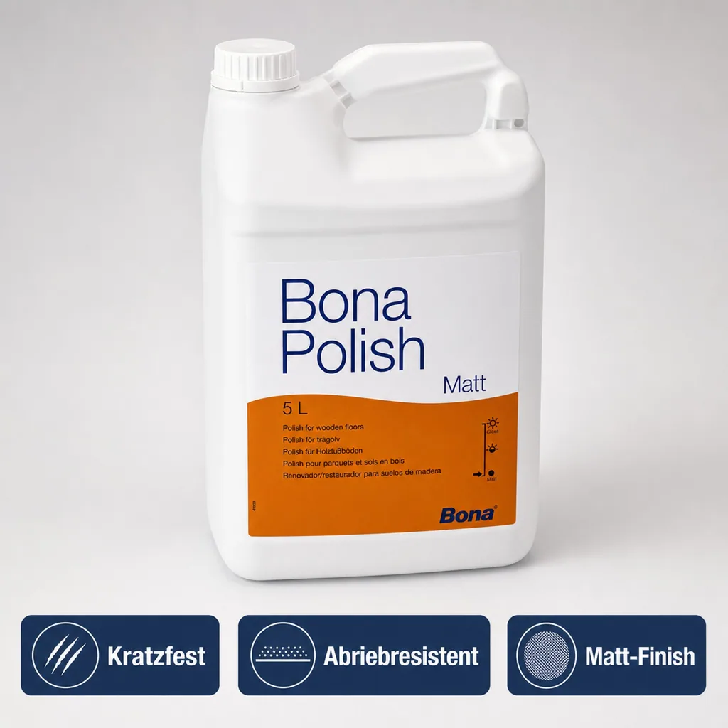 BONA Polish 5 Liter matt Parkettpflegemittel