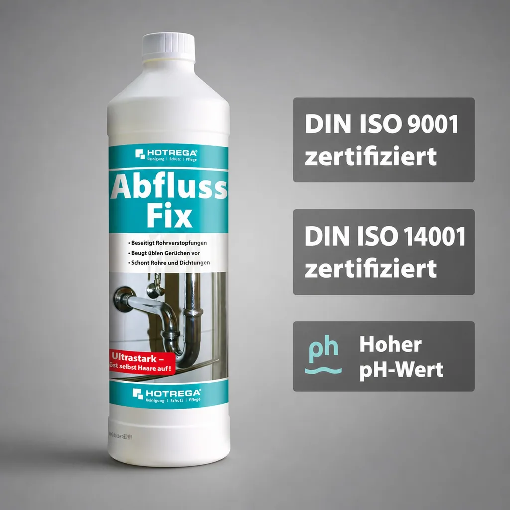 HOTREGA Abfluss Fix 1 Liter Konzentrat