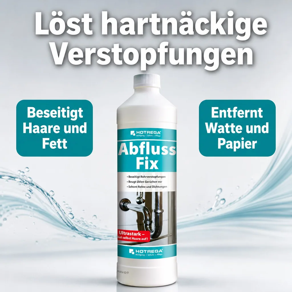 HOTREGA Abfluss Fix 1 Liter Konzentrat