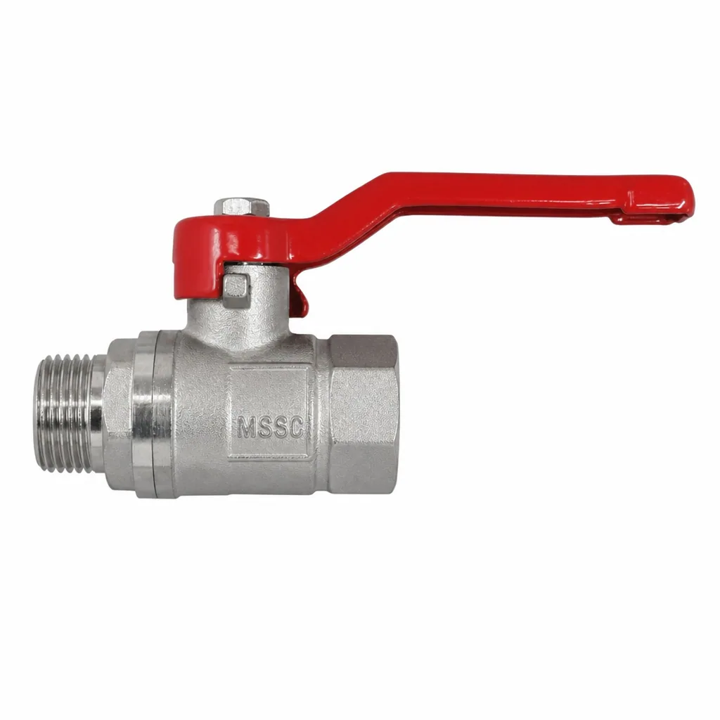 Kugelhahn 1 Zoll, Hebel Kugelhahn, IG/AG, Messing, Absperrventil, Auslaufventil