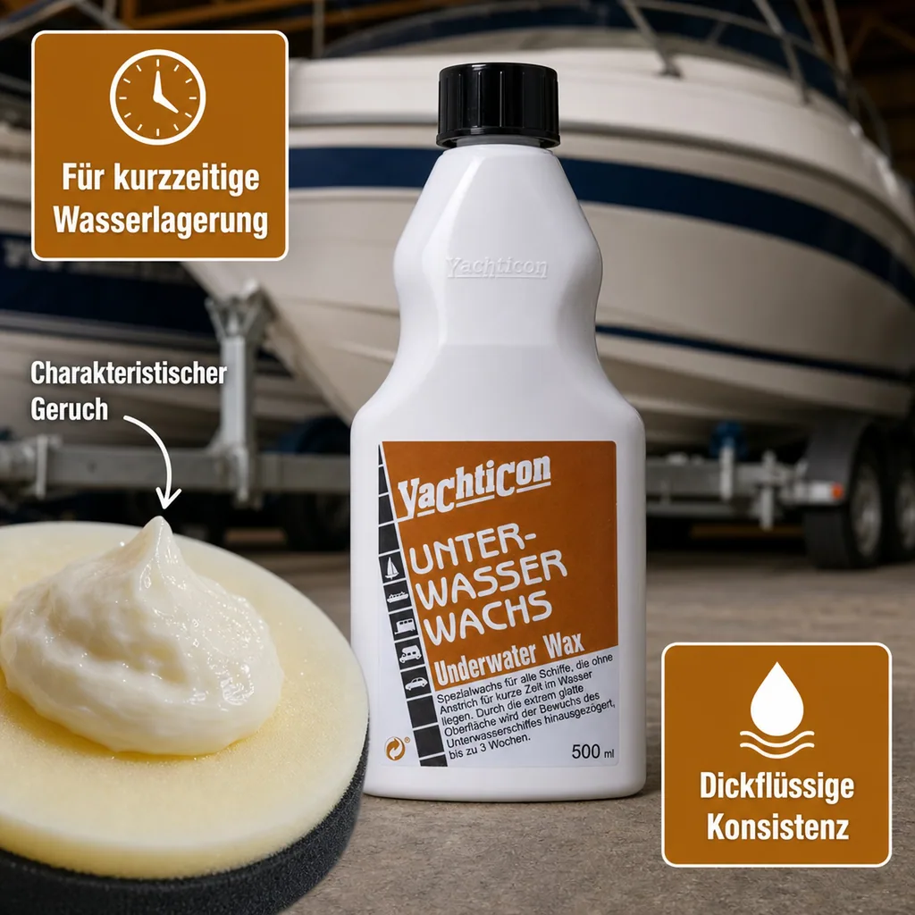 YACHTICON Unterwasser Wachs 500 ml mit PTFE