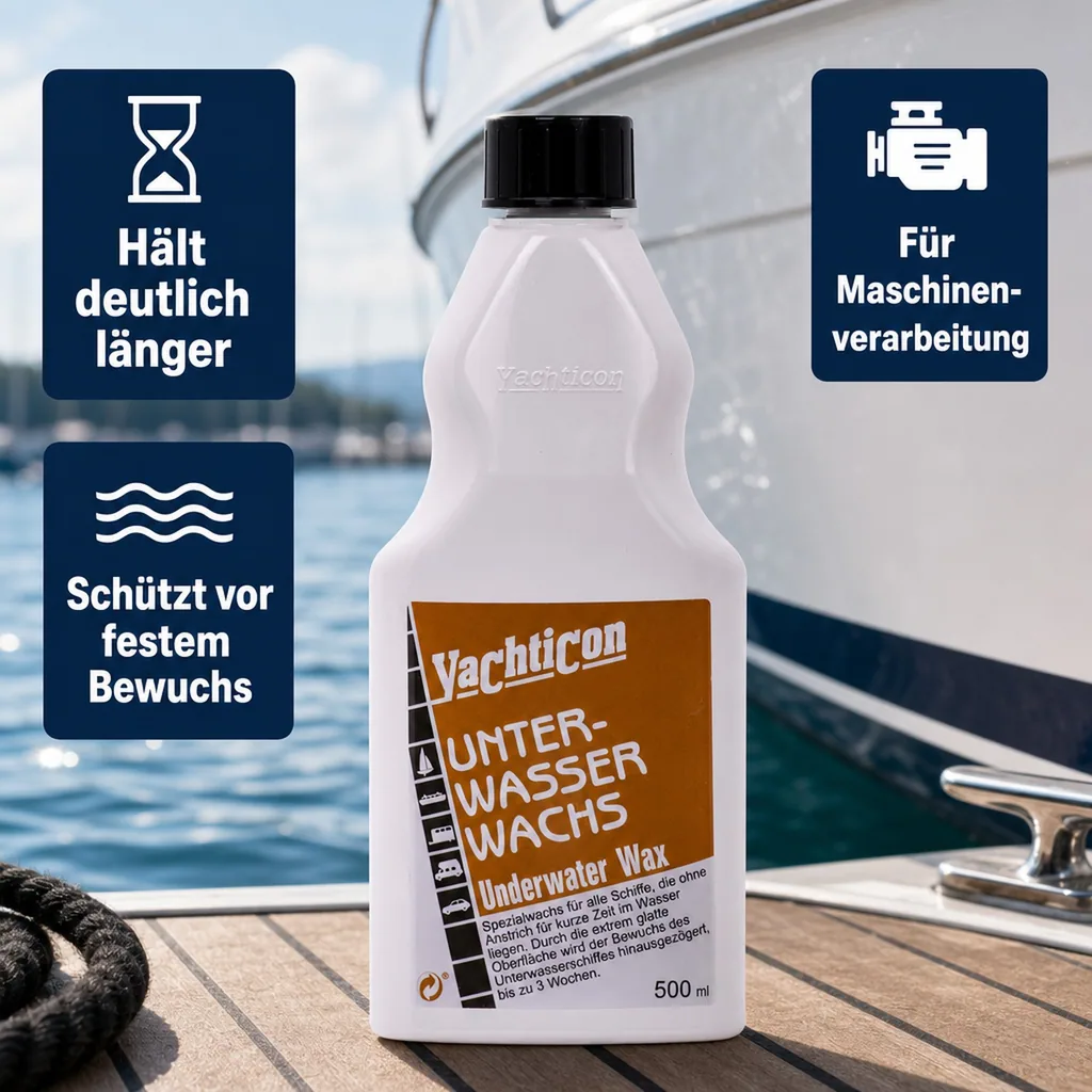 YACHTICON Unterwasser Wachs 500 ml mit PTFE