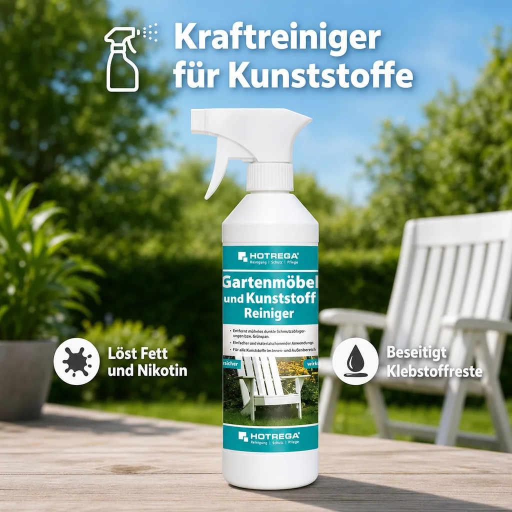 HOTREGA Gartenmöbel- und Kunststoffreiniger 500 ml Sprühflasche
