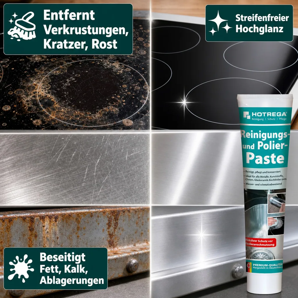 HOTREGA Reinigungs- und Polierpaste Cera Soft 125 ml