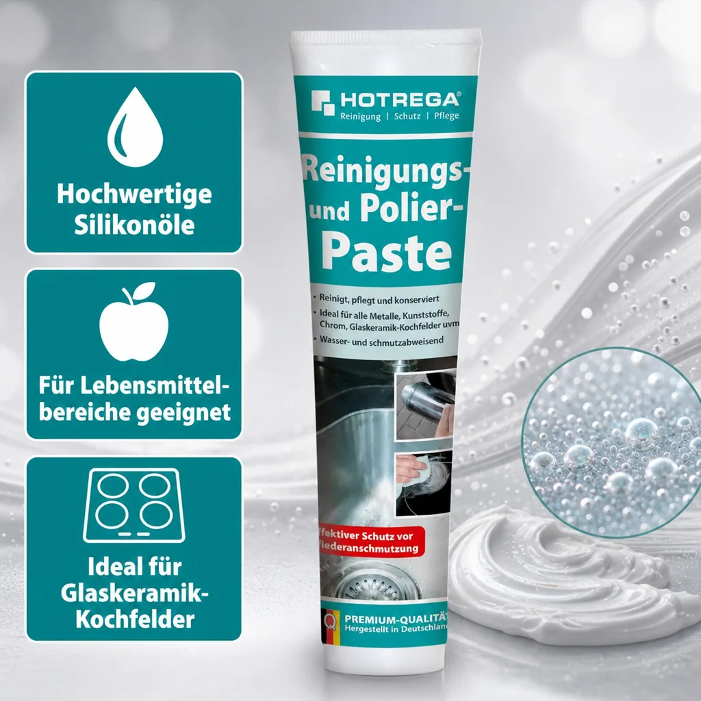 HOTREGA Reinigungs- und Polierpaste Cera Soft 125 ml
