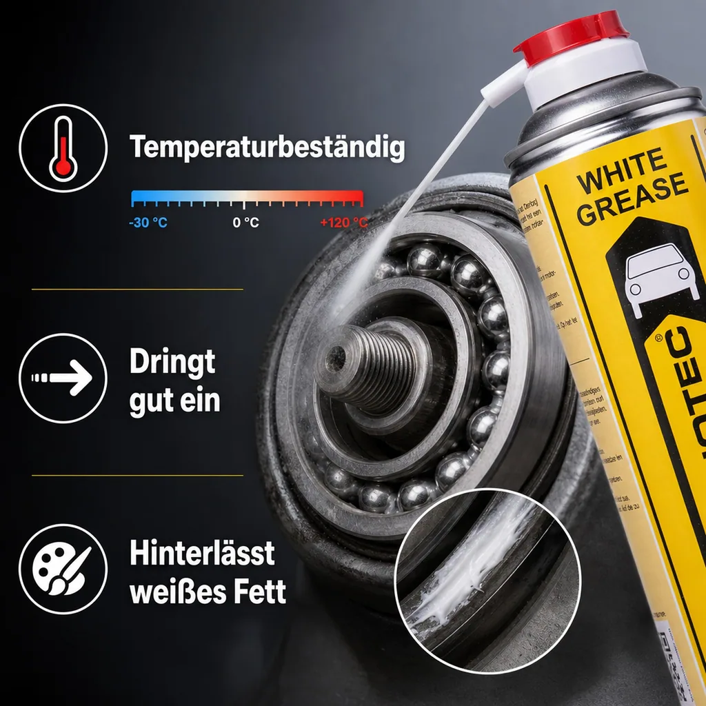 INNOTEC White Grease 500 ml weißes Sprühfett