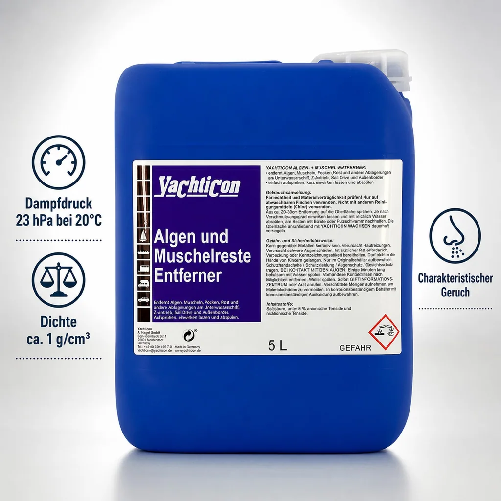YACHTICON Algen- und Muschelentferner 5 Liter