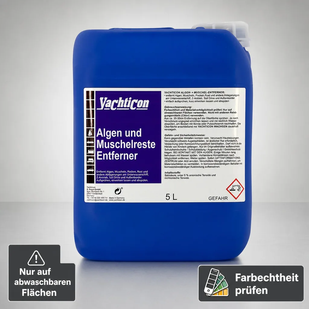 YACHTICON Algen- und Muschelentferner 5 Liter