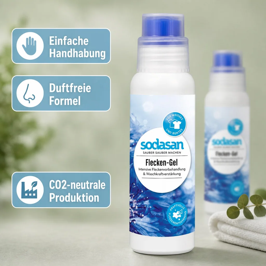 SODASAN Flecken Gel 200 ml mit Auftragbürste