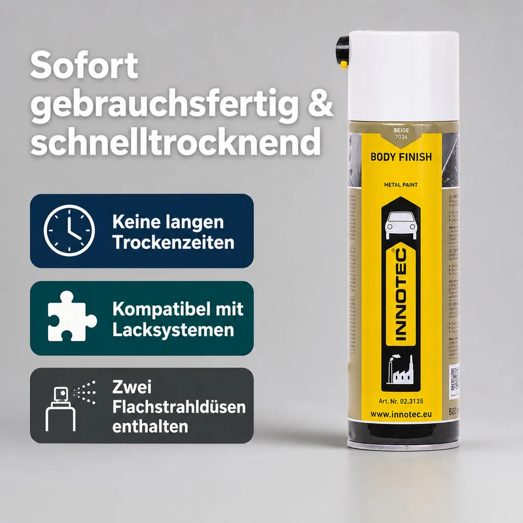INNOTEC Body Finish 500ml beige Karosserielack