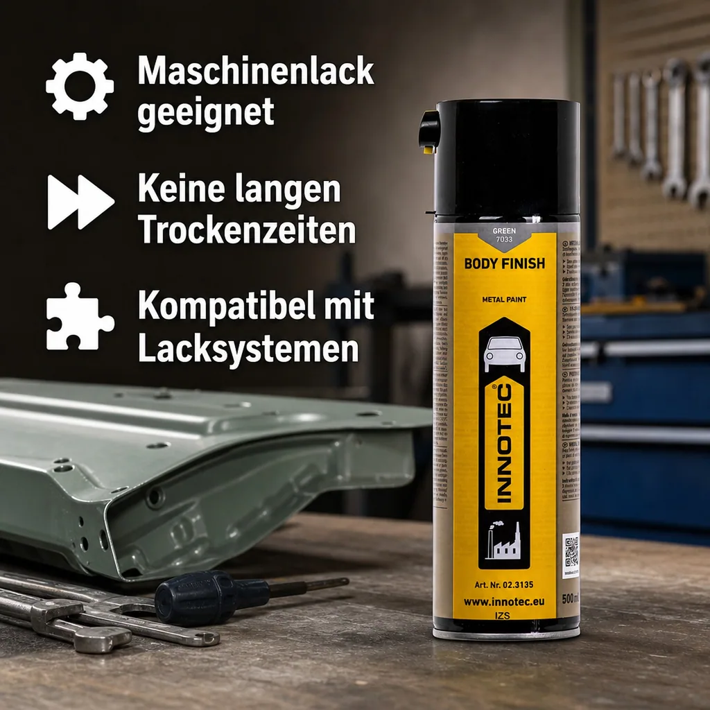 INNOTEC Body Finish 500ml grün Karosserielack
