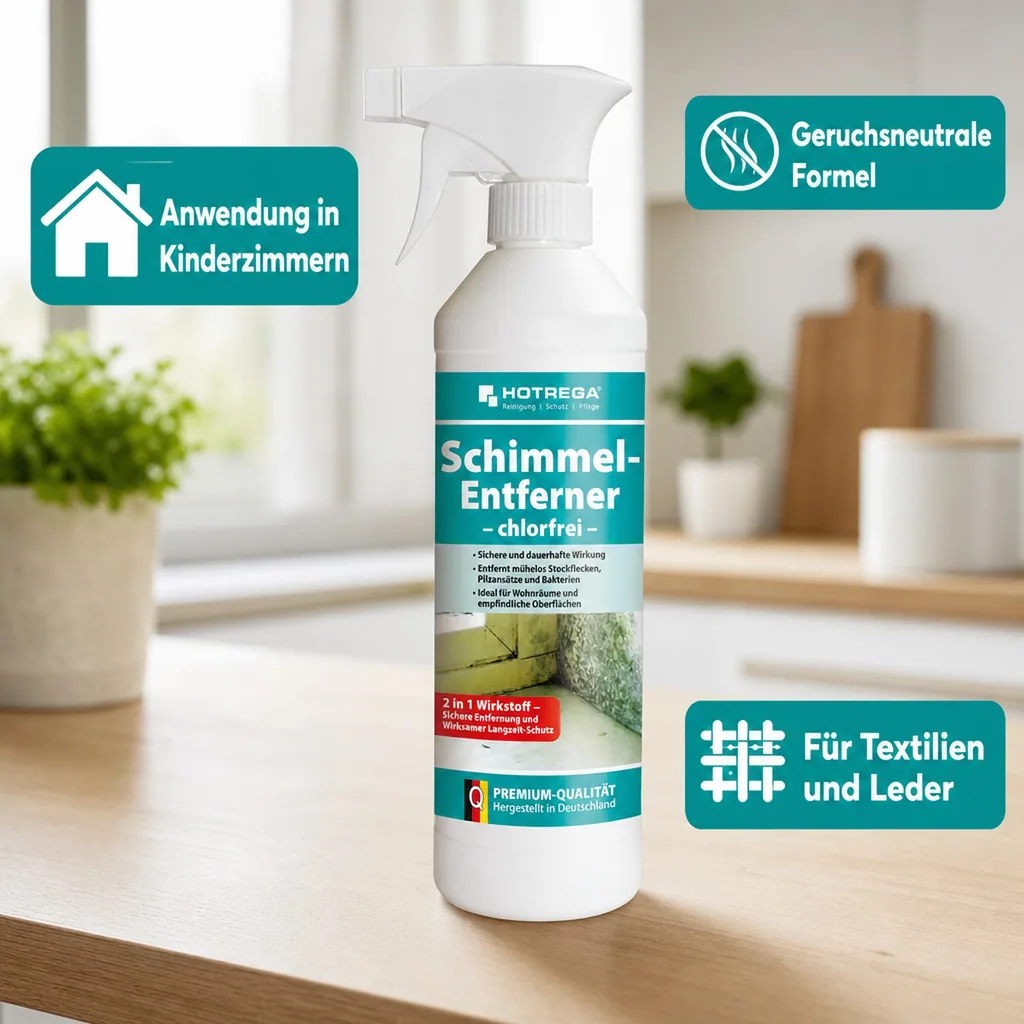 HOTREGA Schimmelentferner 500ml chlorfrei Sprühflasche