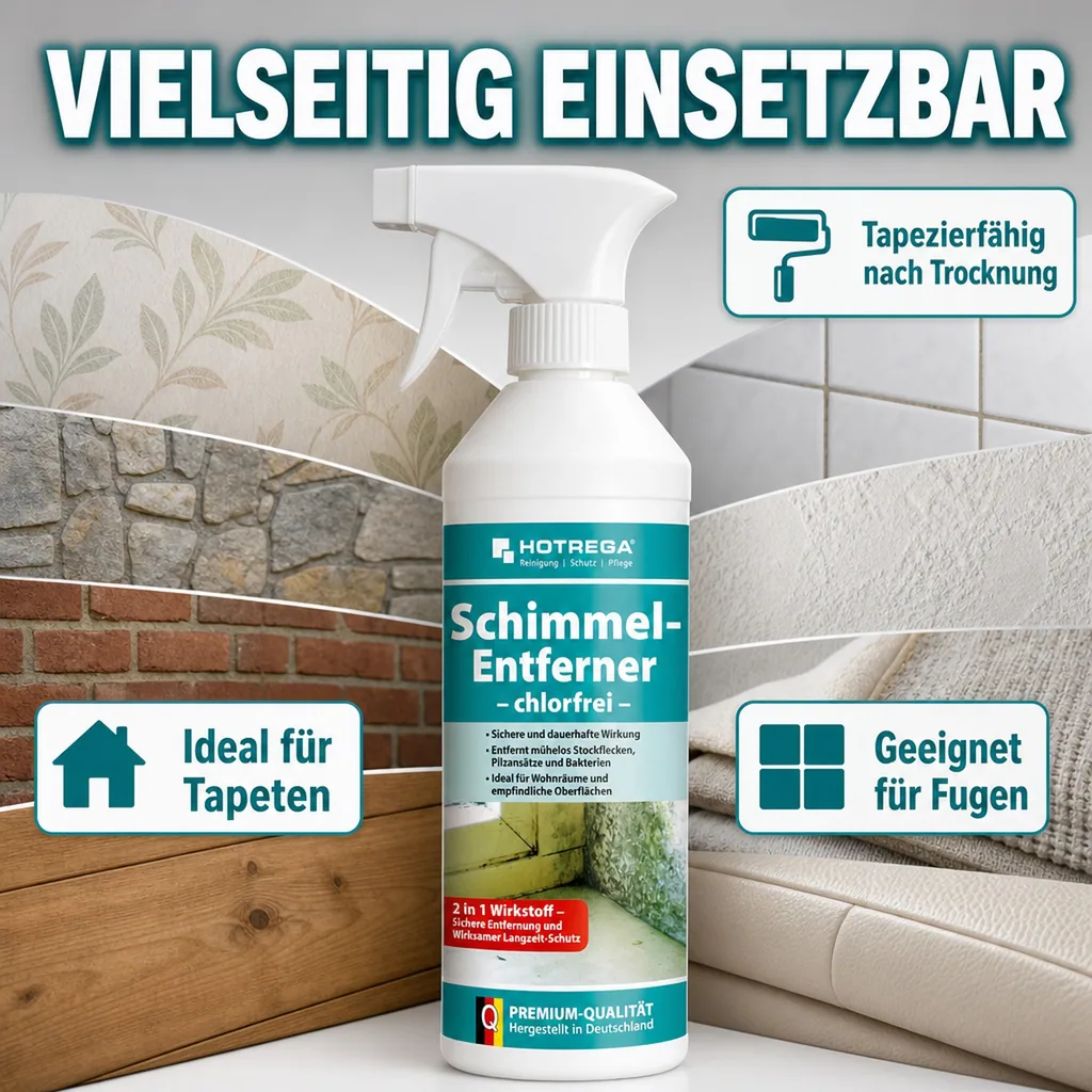 HOTREGA Schimmelentferner 500ml chlorfrei Sprühflasche