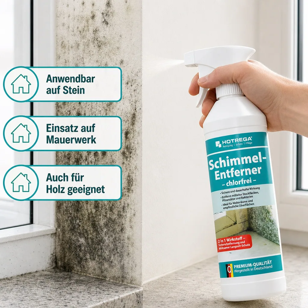 HOTREGA Schimmelentferner 500ml chlorfrei Sprühflasche