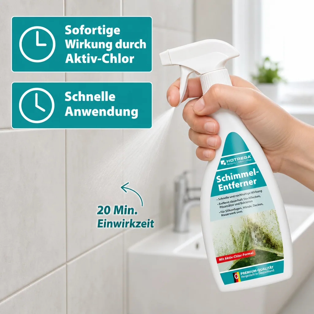 HOTREGA Schimmelentferner 500ml Flachsprühflasche