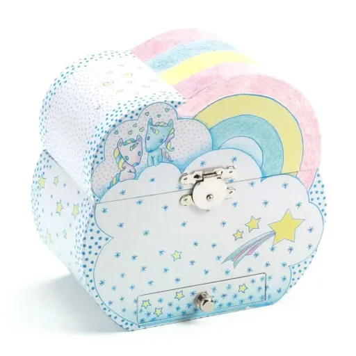 Djeco Schmuckschatulle mit Spieluhr Einhorn