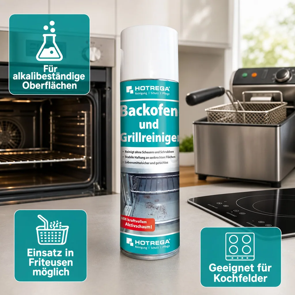 HOTREGA Backofen- und Grillreiniger 300 ml Spraydose
