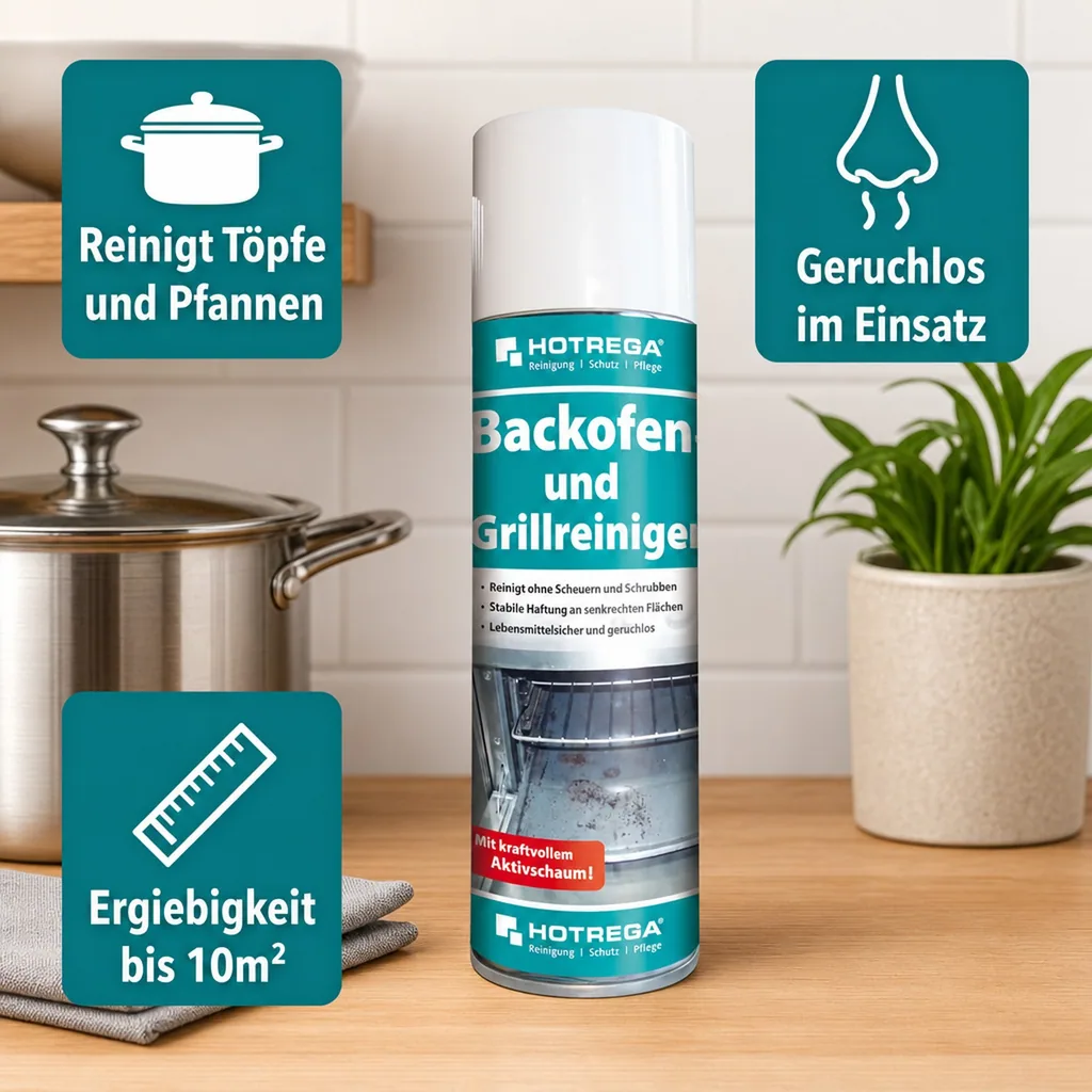 HOTREGA Backofen- und Grillreiniger 300 ml Spraydose
