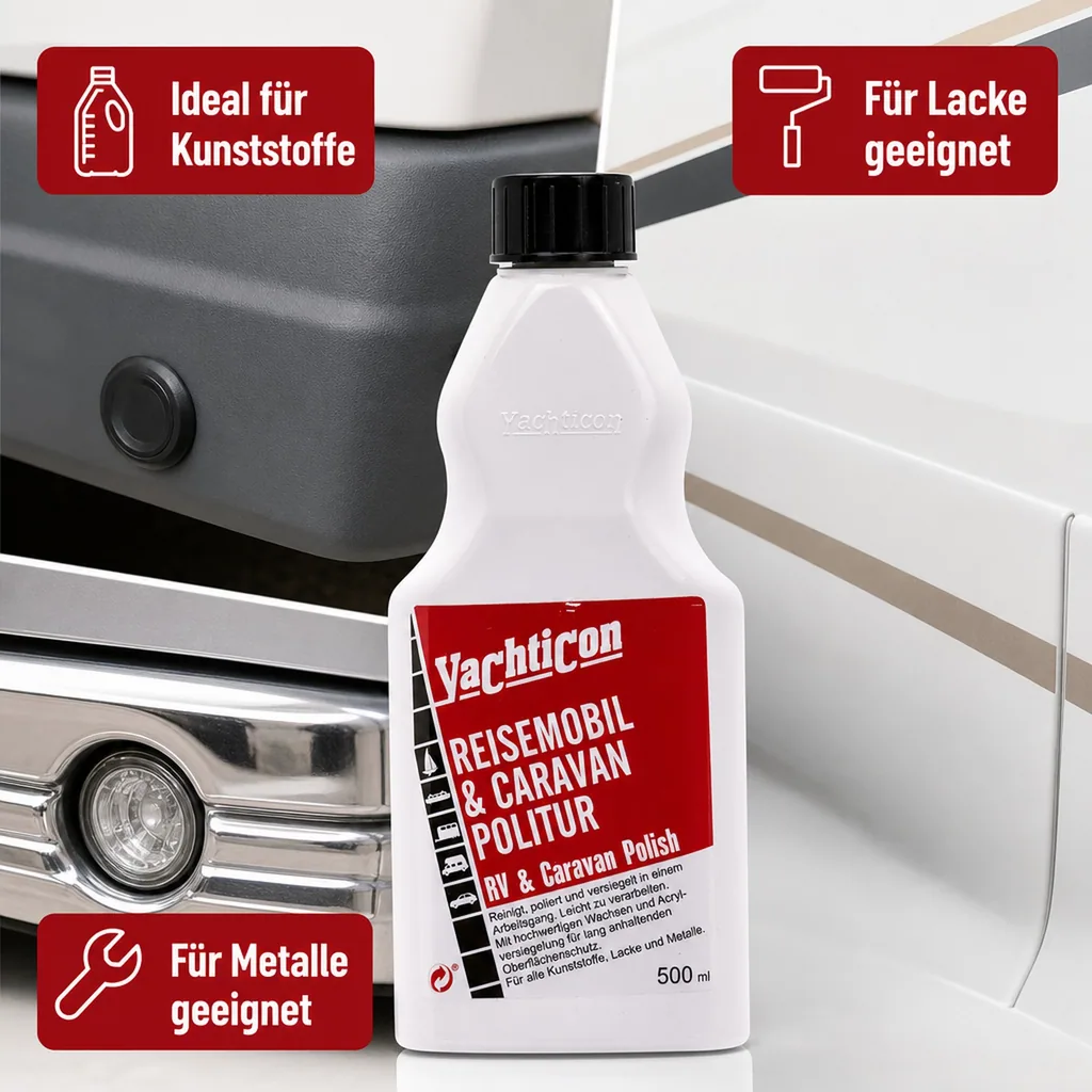 YACHTICON Reisemobil & Caravan Politur 500 ml