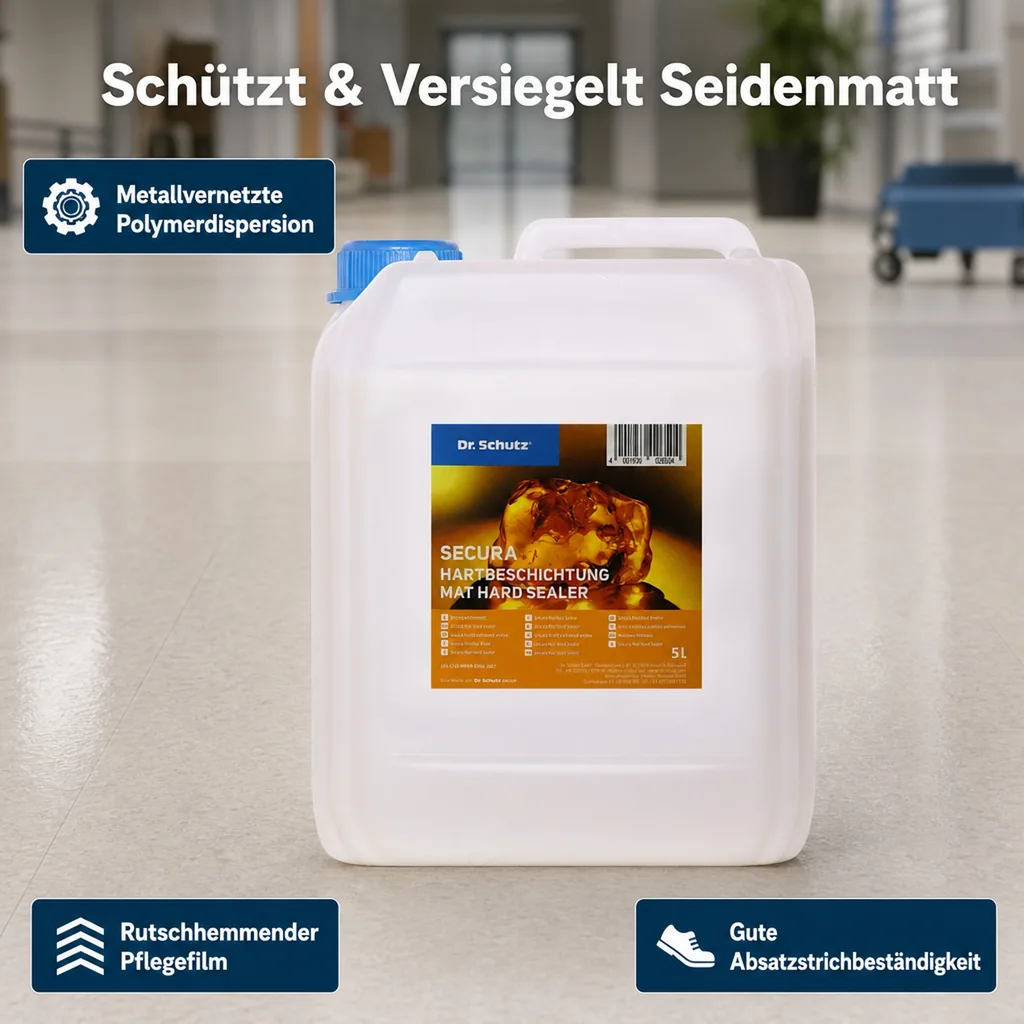 DR. SCHUTZ Secura Hartversiegelung seidenmatt 5 Liter für ca. 100 m²