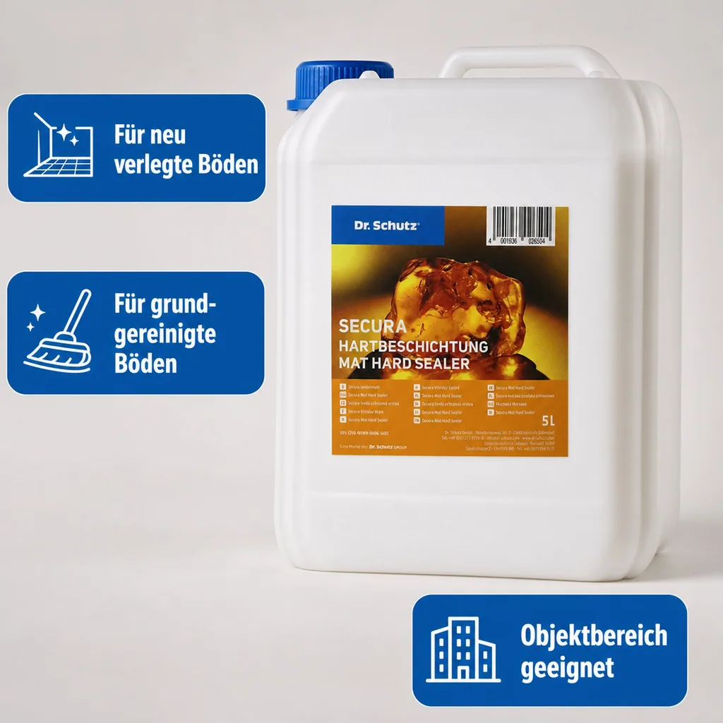 DR. SCHUTZ Secura Hartversiegelung seidenmatt 5 Liter für ca. 100 m²