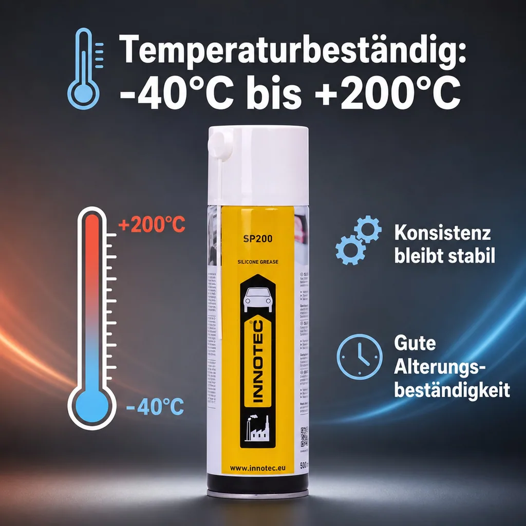 INNOTEC SP200 Silikon-Sprühfett 500 ml Aerosole