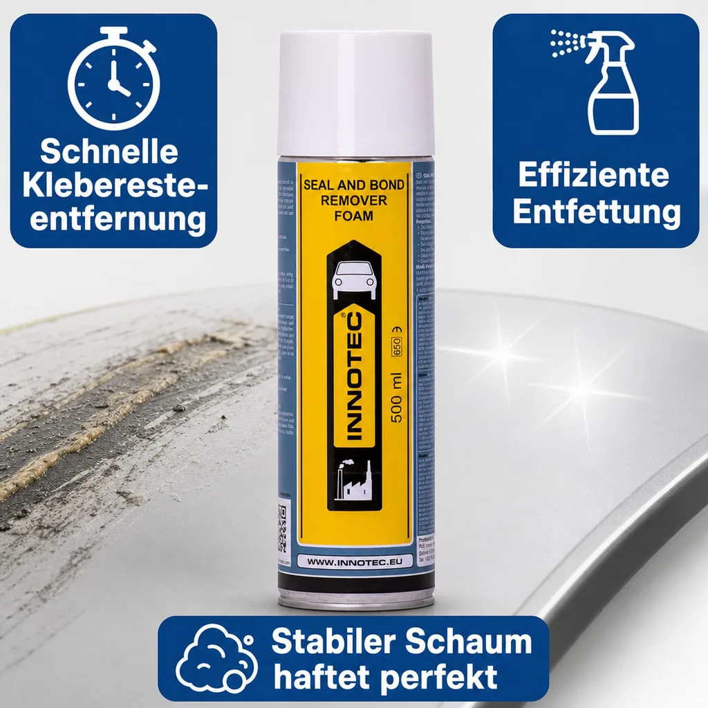INNOTEC Seal and Bond Remover Foam 500 ml Kleberesteentferner in Schaumform