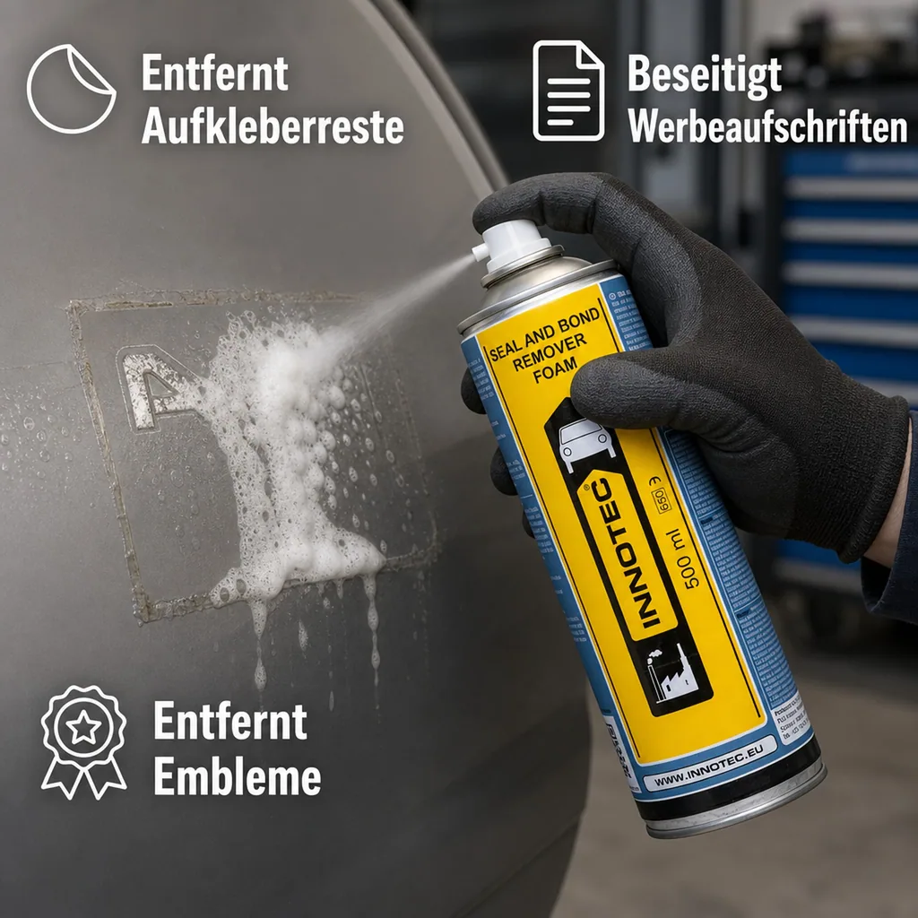 INNOTEC Seal and Bond Remover Foam 500 ml Kleberesteentferner in Schaumform
